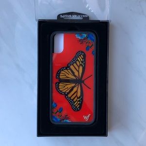 WILDFLOWER BUTTERFLY LIMITED EDITION IPHONE CASE FOR IPHONE X AND IPHONE XS